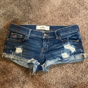 Hollister Blue Jean Shorts